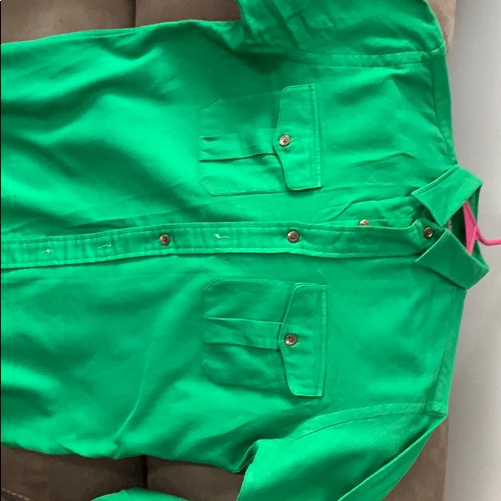 Ralph Lauren Green Button Down.
